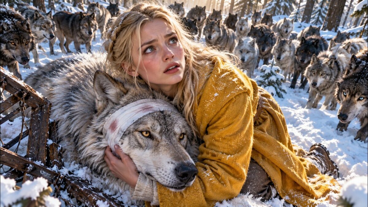 Abandoned to Freeze, the Rejected Omega Awoke Surrounded by 30 Wolves—Then the Largest One Shifted!