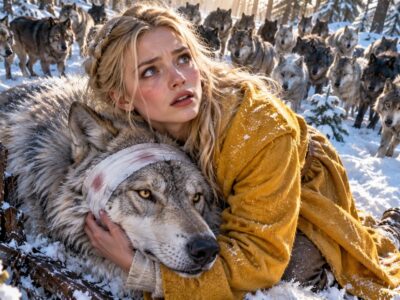 Abandoned to Freeze, the Rejected Omega Awoke Surrounded by 30 Wolves—Then the Largest One Shifted!