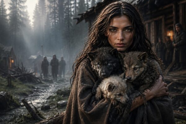 A Hated Omega Saved Three Dying Wolf Pups — Not Knowing They Were The Alpha King’s Lost Princes