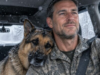 The German Shepherd Who Rested His Head on a Veteran’s Shoulder—and Changed His Life