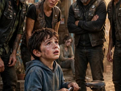 Buy My Bike, Sir… Mommy Hasn’t Eaten in Two Days” — The Bikers Learned Who Took Everything from Her