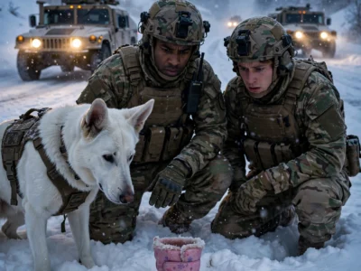 The Ghost Dog of the Colorado Ridge: What a Military Convoy Found Buried in the Snow Will Break Your Heart