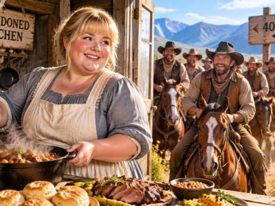 She Was Sent To Clean An Abandoned Kitchen — 40 Miles Of Cowboys Returned For One Taste
