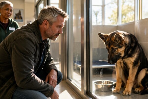 A Former Navy SEAL Wanted a Simple Dog—But the Shelter Begged Him to Meet a Grieving German Shepherd