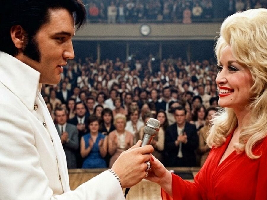 Elvis Presley DARED Dolly Parton to Sing GOSPEL Live — Minutes Later, Elvis Was in Tears! D
