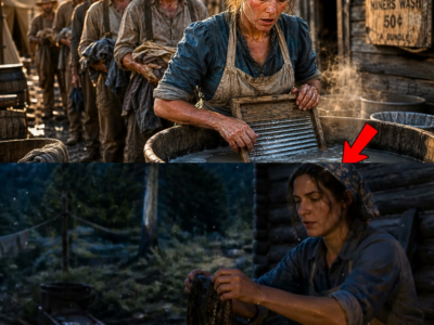 She Washed Miners’ Clothes for Pennies — The Gold Dust in the Wash Water Made Her Quietly Rich