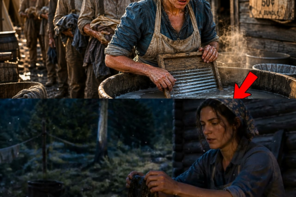She Washed Miners’ Clothes for Pennies — The Gold Dust in the Wash Water Made Her Quietly Rich