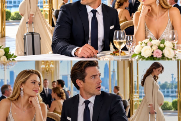 Pregnant Wife Vanished After Seeing the Millionaire Dining With a Supermodel—She Left One Letter
