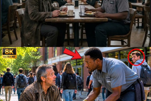 A Billionaire Disguised as a Homeless Man… Only One Black Janitor Helped Him JJ