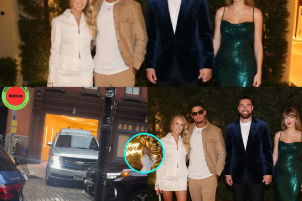 Emerald Elegance in Manhattan: Taylor Swift and Travis Kelce Steal the Show at Brittany Mahomes’ Star-Studded 31st Birthday Bash