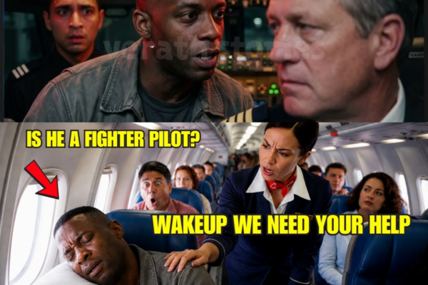 A Black Single Dad Was Sleeping in Seat 8A—When the Captain Asked if Any Combat Pilots Were on Board