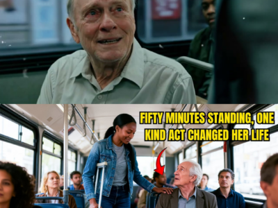 Black Girl on Crutches Stands 50 Min on Bus So Old Man Can Sit — What Comes Next Changes Her Life JJ