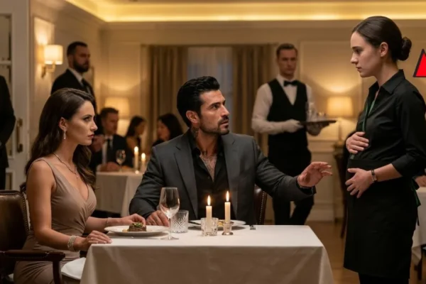 Mafia Boss’s Dinner With Fiancée Turns Shocking—Pregnant Waitress Serving Them Is His Ex-Wife