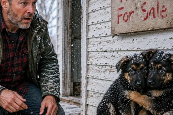A Former Navy SEAL Found Puppies Outside a House for Sale — Then One Led Him to a Hidden Room