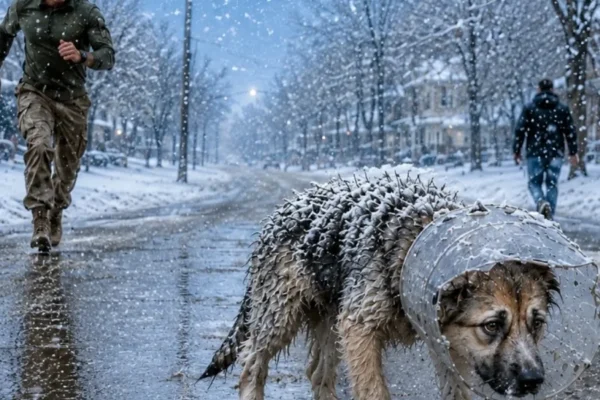 No One Stopped for the Puppy in the Snow Until a Navy SEAL Saw Her