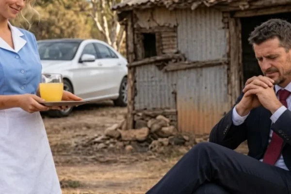 A YOUNG MILLIONAIRE VISITS HIS EMPLOYEE’S HUMBLE HOME… AND WHAT HE DISCOVERS MAKES HIM CRY