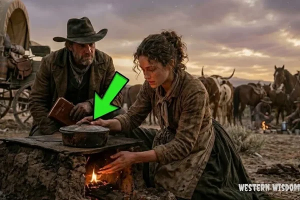They Laughed at the Widow on the Cattle Trail Until Her Forgotten Skill Saved Them From the Blizzard