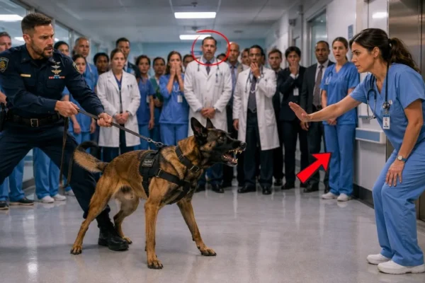 99 Doctors Couldn’t Control The Military K9’s Aggression—Only a Overlooked Nurse Could