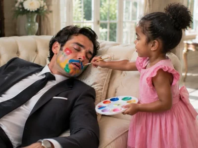 The Billionaire Fell Asleep on the Sofa — What the Maid’s Toddler Did Next Shocked Him