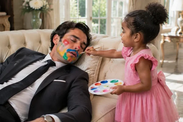 The Billionaire Fell Asleep on the Sofa — What the Maid’s Toddler Did Next Shocked Him