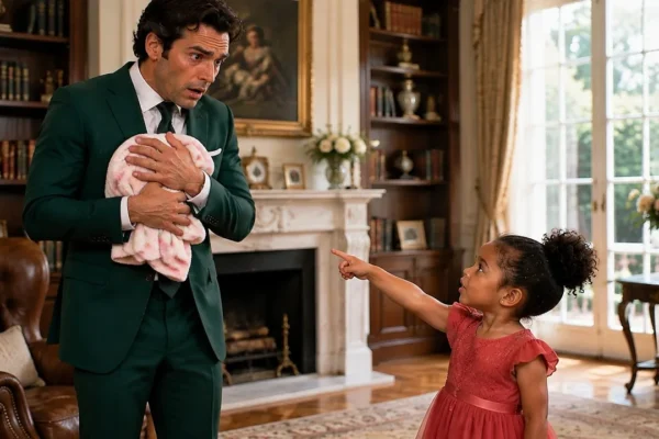 “Why Do You Keep My Blanket?” the Maid’s Toddler Asked — The Billionaire Couldn’t Speak