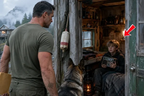 He Flew Home to Close the Lodge Forever — Until His Dog Found the Boy by the Radio