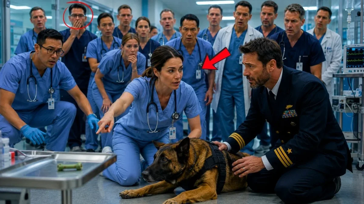 They Called Her “Just a Nurse” — Until She Saved the Military K9 in 30 Seconds