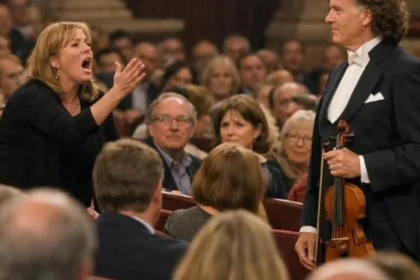 A WOMAN WAS YELLING FROM THE CROWD — ANDRÉ RIEU DID SOMETHING NO ONE EXPECTED JJ