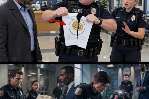 Cop Tore Up a Black Man’s Federal Warrant — Minutes Later, Federal Agents Stormed In JJ