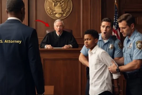 Judge Thought the Black Teen Had No One to Fight for Him—Until His Powerful Father Entered Courtrom JJ