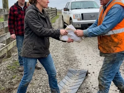 The Mine Scrapped Its Giant Conveyor Belts — She Bought Them Before the River Took the Farm Road