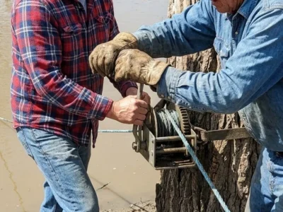 His Cattle Refused One Side of the Pond — Then He Found What Was Buried Below