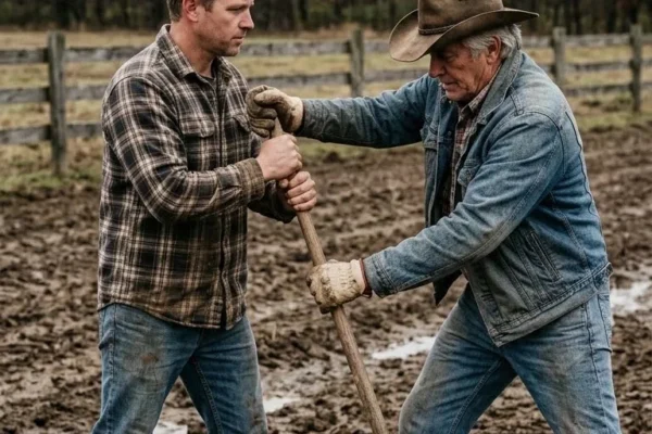 He Found a Mysterious Door Buried in His Field With Two Words Scratched Beside It: DO NOT.