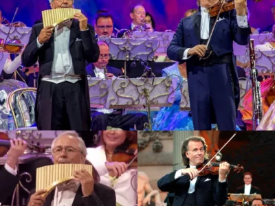 When Notes Become Tears: How André Rieu and Gheorghe Zamfir Turned a Live Stadium Concert in Peru Into an Eternal Masterpiece of Emotion