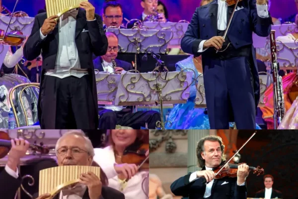 When Notes Become Tears: How André Rieu and Gheorghe Zamfir Turned a Live Stadium Concert in Peru Into an Eternal Masterpiece of Emotion