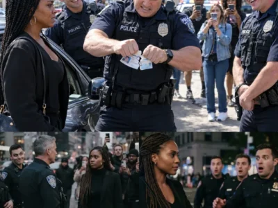 Cops Tear Driving License Into Pieces Thinking She’s Lying… Turns Out She’s Federal Agent JJ
