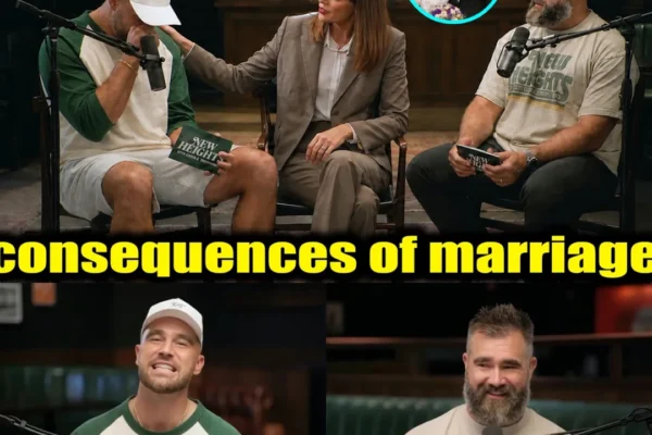 Tears on the Mic: Travis Kelce Breaks Down in an Emotionally Raw Confession About Marriage, Heartbreak, and How Taylor Swift Became His True Home