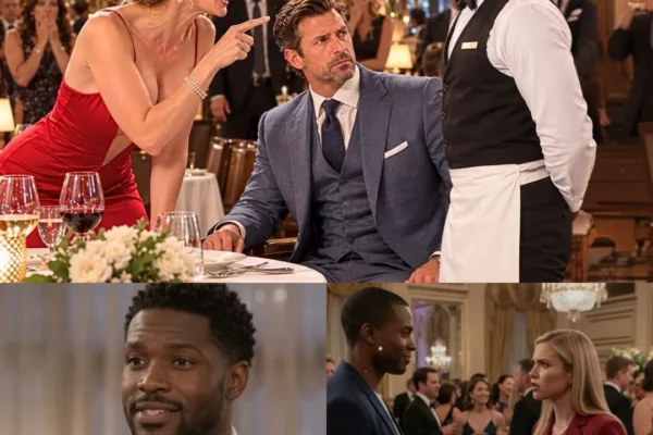 Millionaire’s Wife Humiliated a Black Single Dad — His Calm Reply Shocked the Entire Room JJ