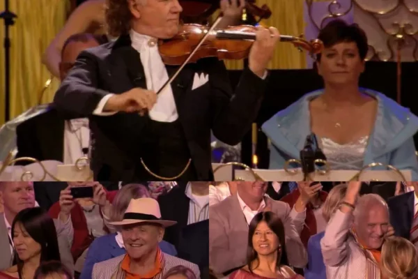 Sir Anthony Hopkins Weeps as André Rieu Premieres the Oscar Winner’s Secret Waltz Hidden for Fifty Years
