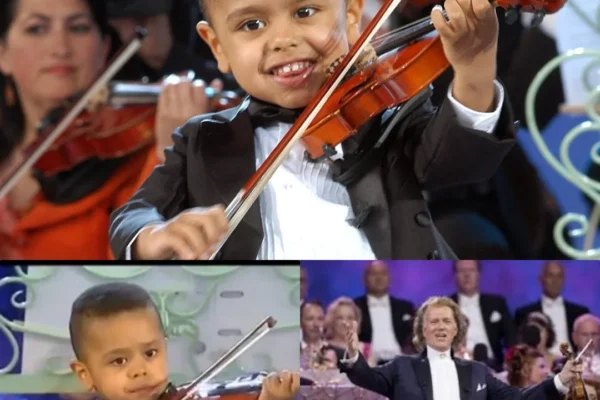 Three-Year-Old Prodigy Akim Camara Stuns Millions Alongside André Rieu in Miraculous Live Concert Sensation