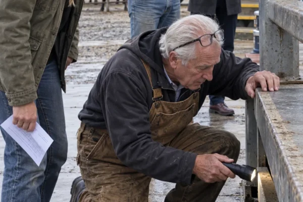 The Scale Said 1,900 Pounds — The Buyer’s Ticket Said 1,400 and an Old Farmer Knew Why