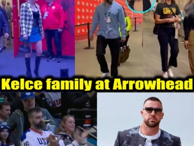 Kelce Family Storms Arrowhead: Inside Jason and Kylie’s High-Voltage Tunnel Arrival to Back Travis Kelce