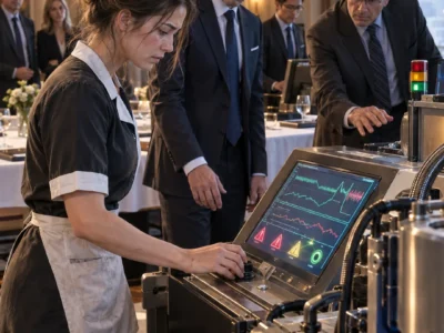 I Laughed When a Waitress Said My Engineers Were Looking in the Wrong Place. In Front of My Investors, I Told Her I’d Give Her $100 Million If She Could Fix the Prototype They’d Been Fighting for Months. Then She Changed One Synchronization Setting—and the First Warning Light Went Dark.