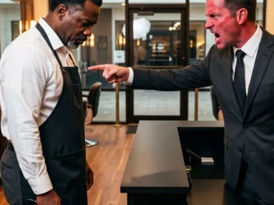 Black Barber Fired for Free Veteran Haircut—Then the Billionaire Owner Called Him “Dad” JJ