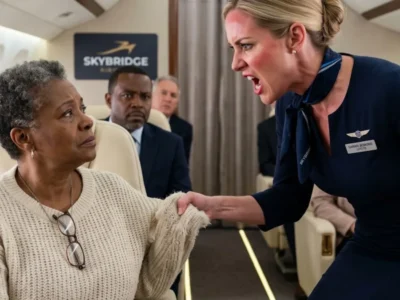 “You Look Homeless!” Crew Drags Black Woman to Economy — Her Son the Airline CEO Is Watching HH