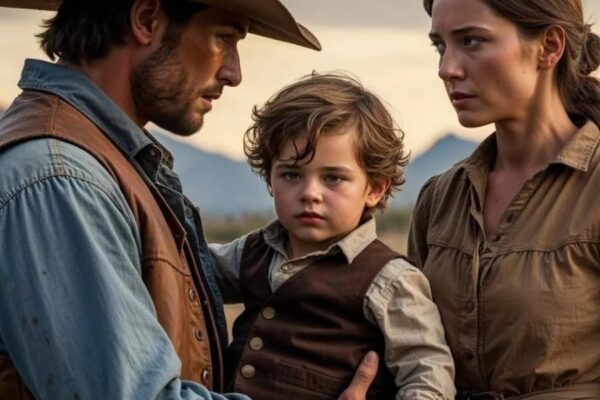 Cowboy Hired a Cook but a Baby Came With Her, Then He Noticed the Child Looked Just Like Him