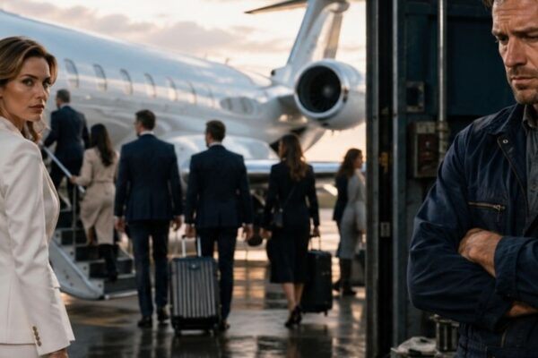 The CEO Flew Everyone To France Except The Single Dad Mechanic—Next Morning, She Called Him 47 Times
