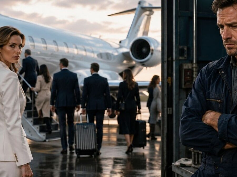 The CEO Flew Everyone To France Except The Single Dad Mechanic—Next Morning, She Called Him 47 Times