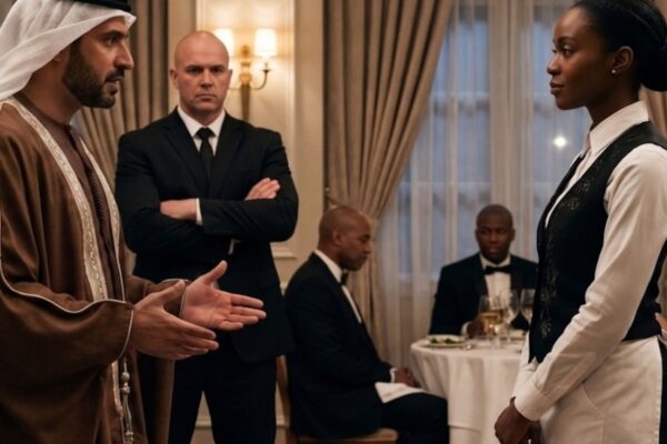 “Furious Arab Billionaire Was Leaving — Until the Waitress Fluent Arabic Made Him Freeze” JJ