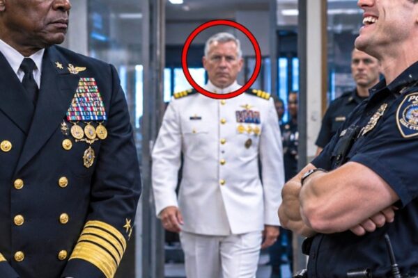 Cop Laughed at a Black Navy Admiral’s Uniform—Then the Base Commander Walked Through the Door JJ